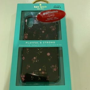 Iphone xs x flowers case